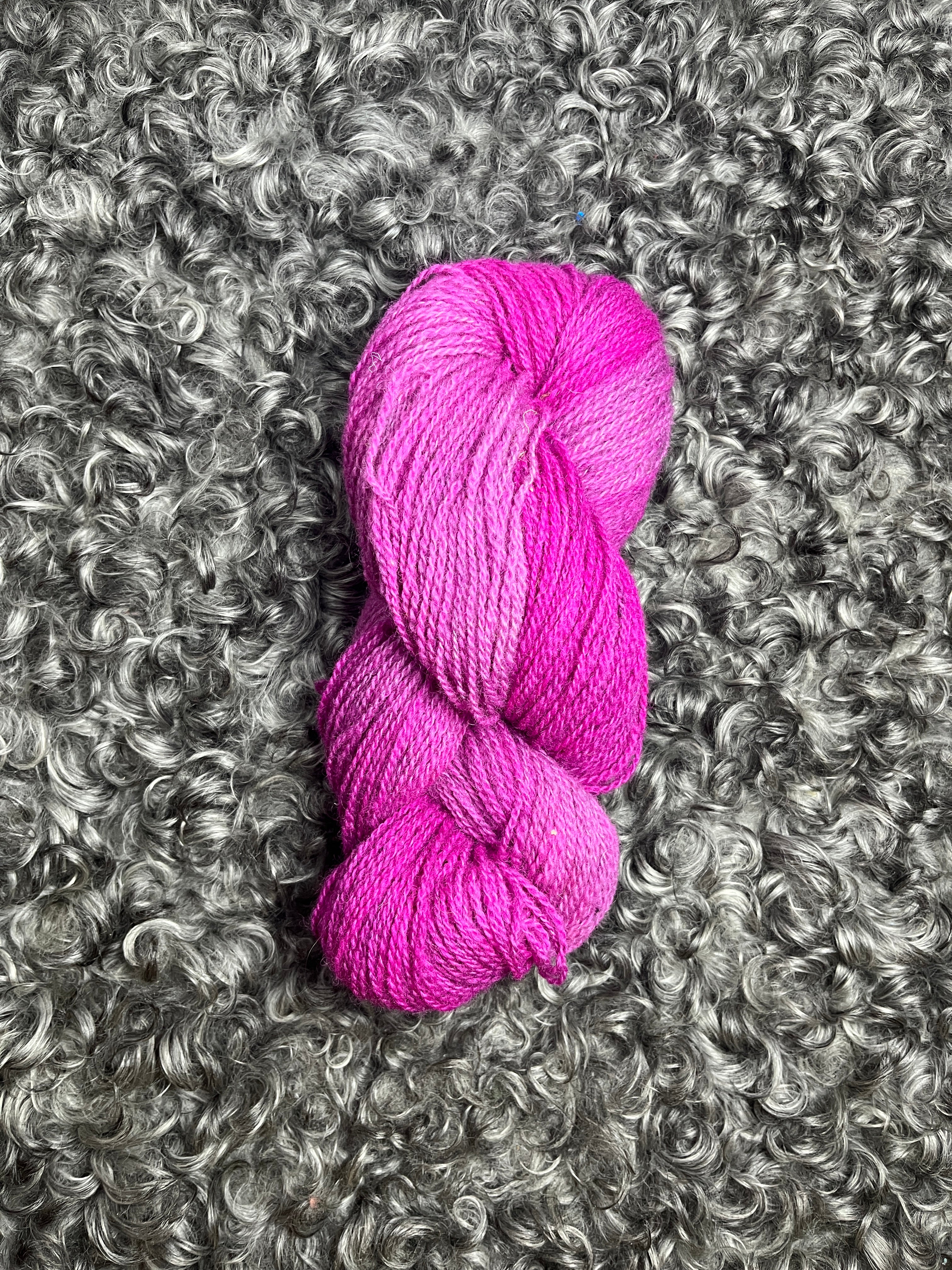Svensk Ull 2-trådig - Håll-käften-rosa
