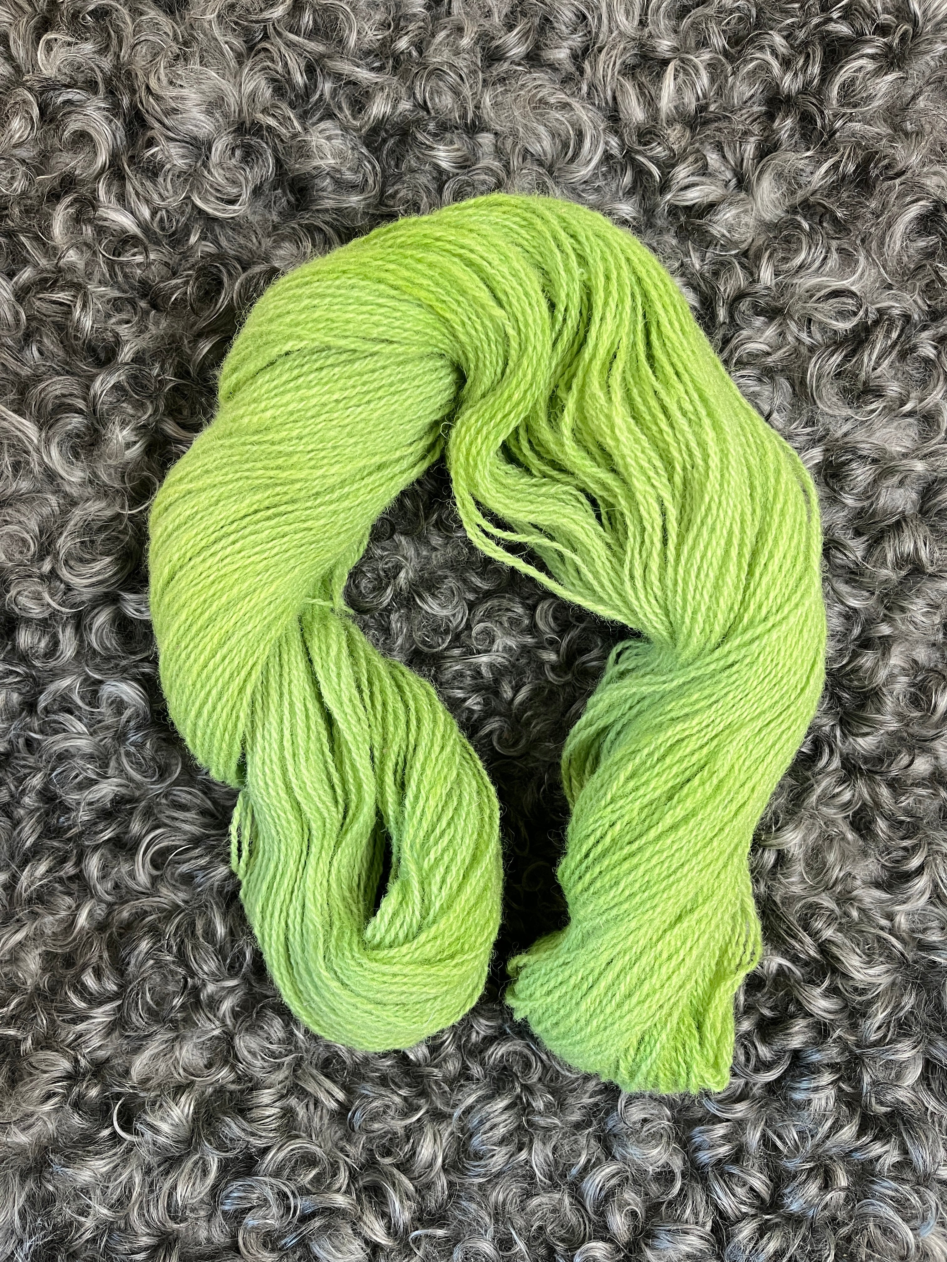 Svensk Ull 2-trådig - Vårgrön