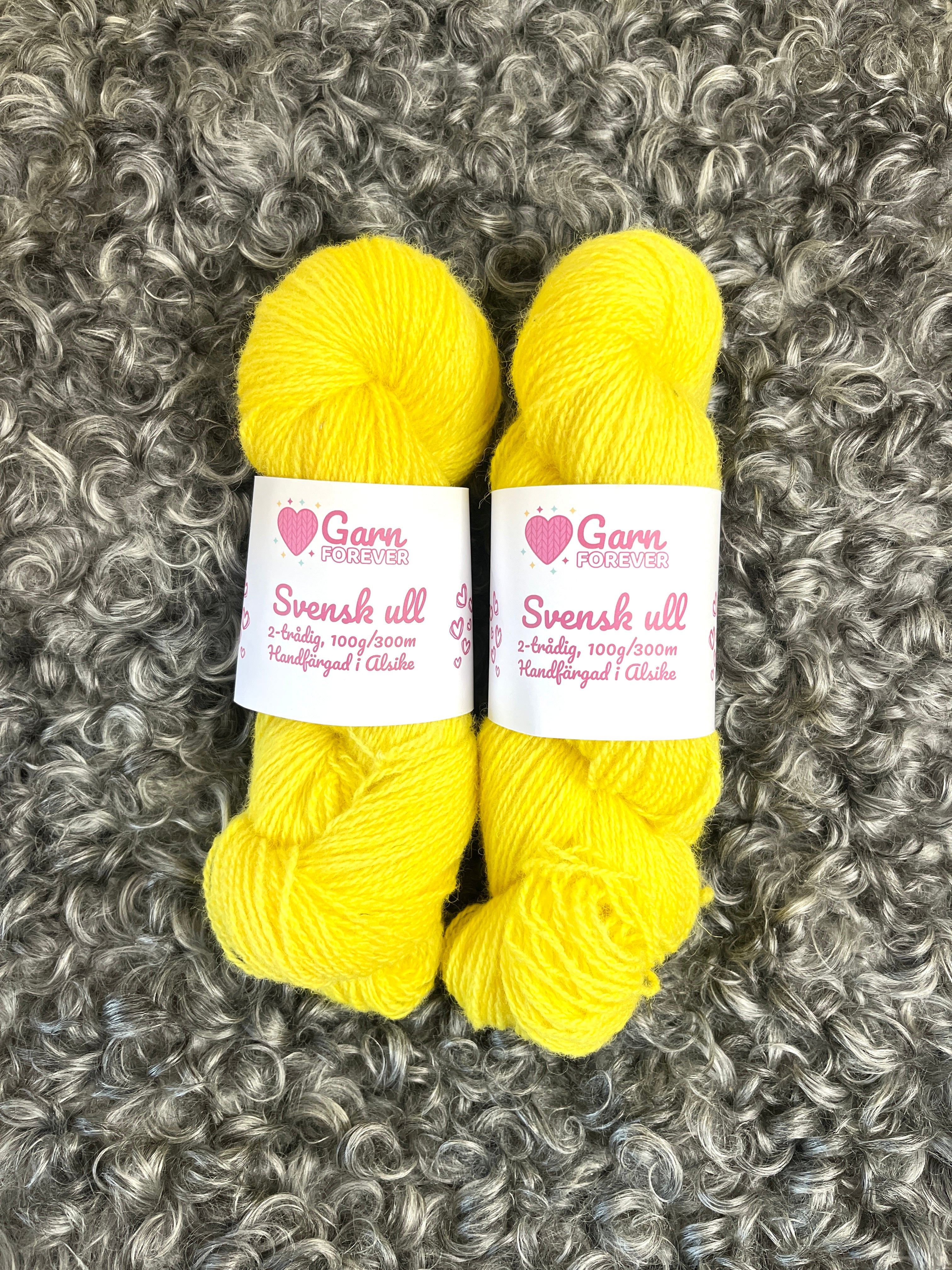 Svensk Ull 2-trådig - Kyckling