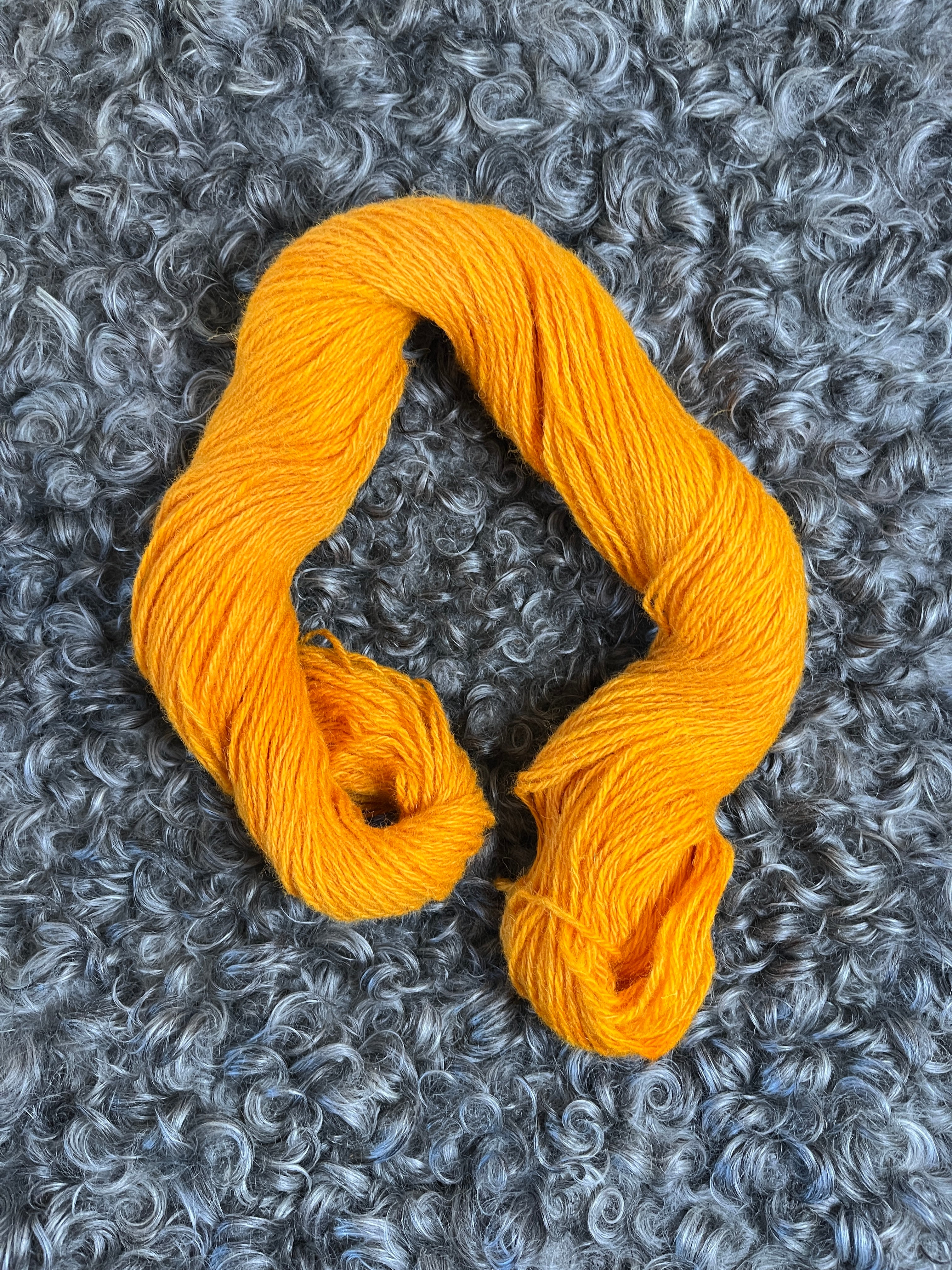 Svensk ull 3-trådig - Mandarin