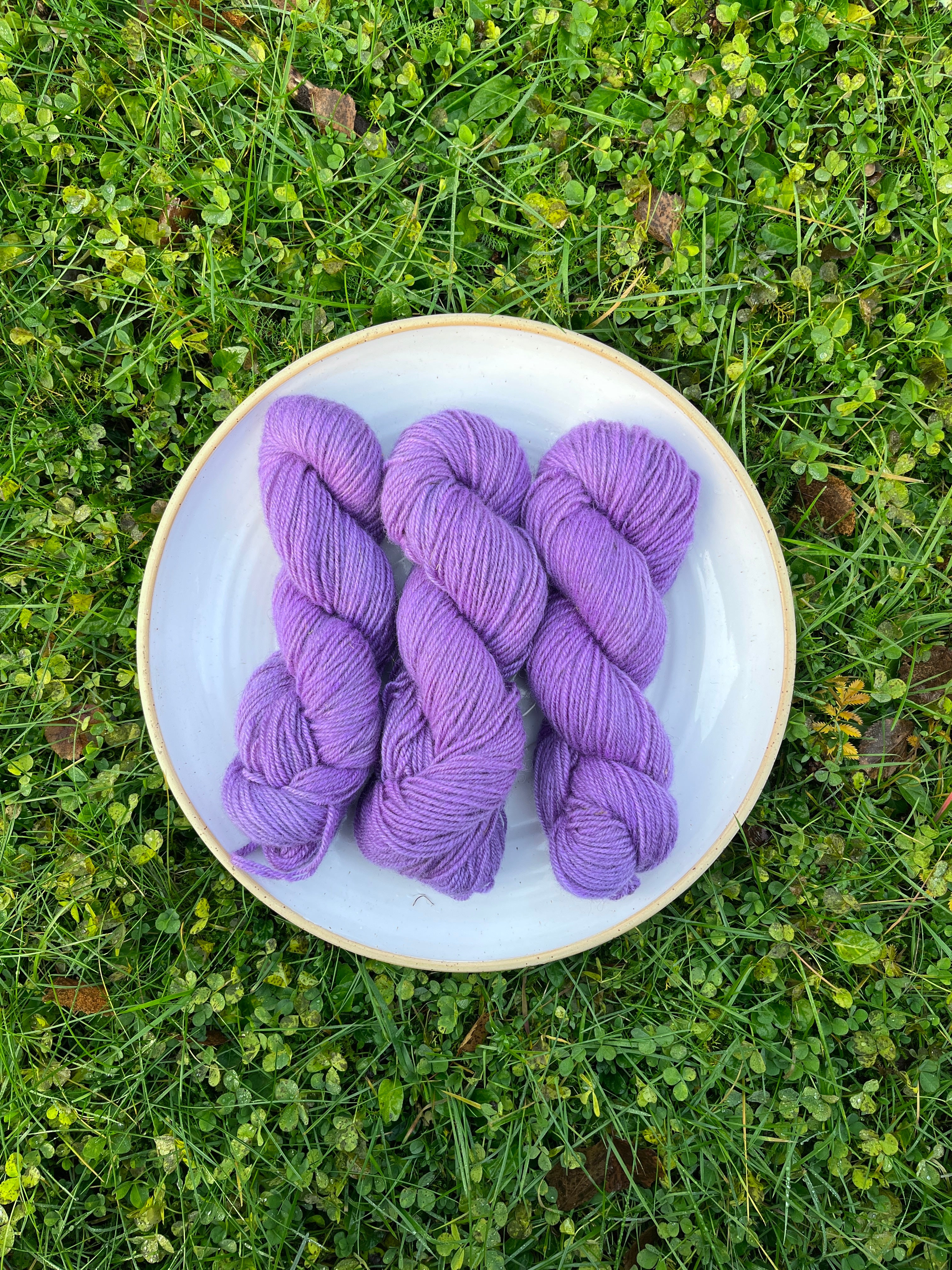 Finsk Ull - Elida-lila