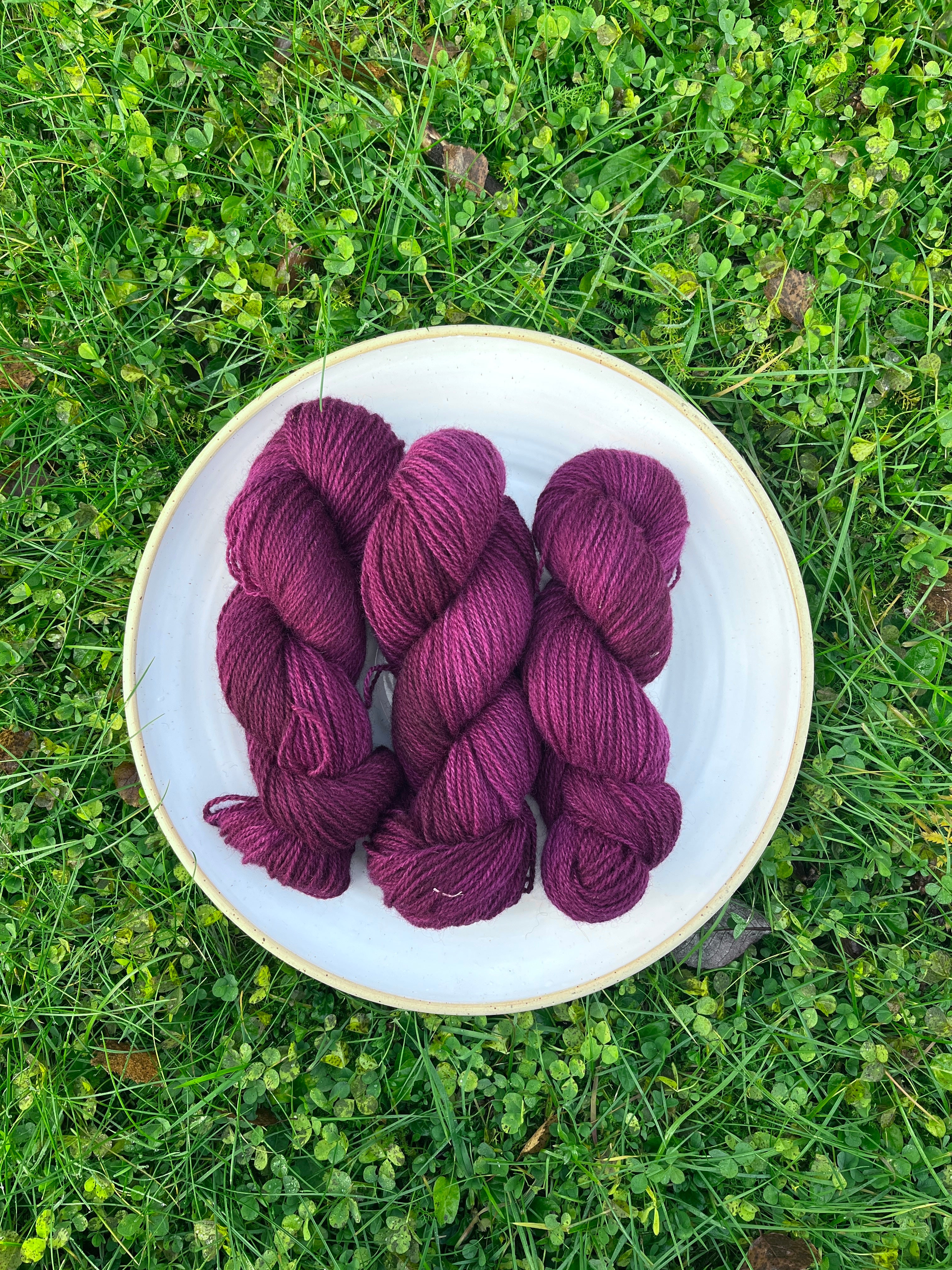 Svensk Ull - Johannas rödlila