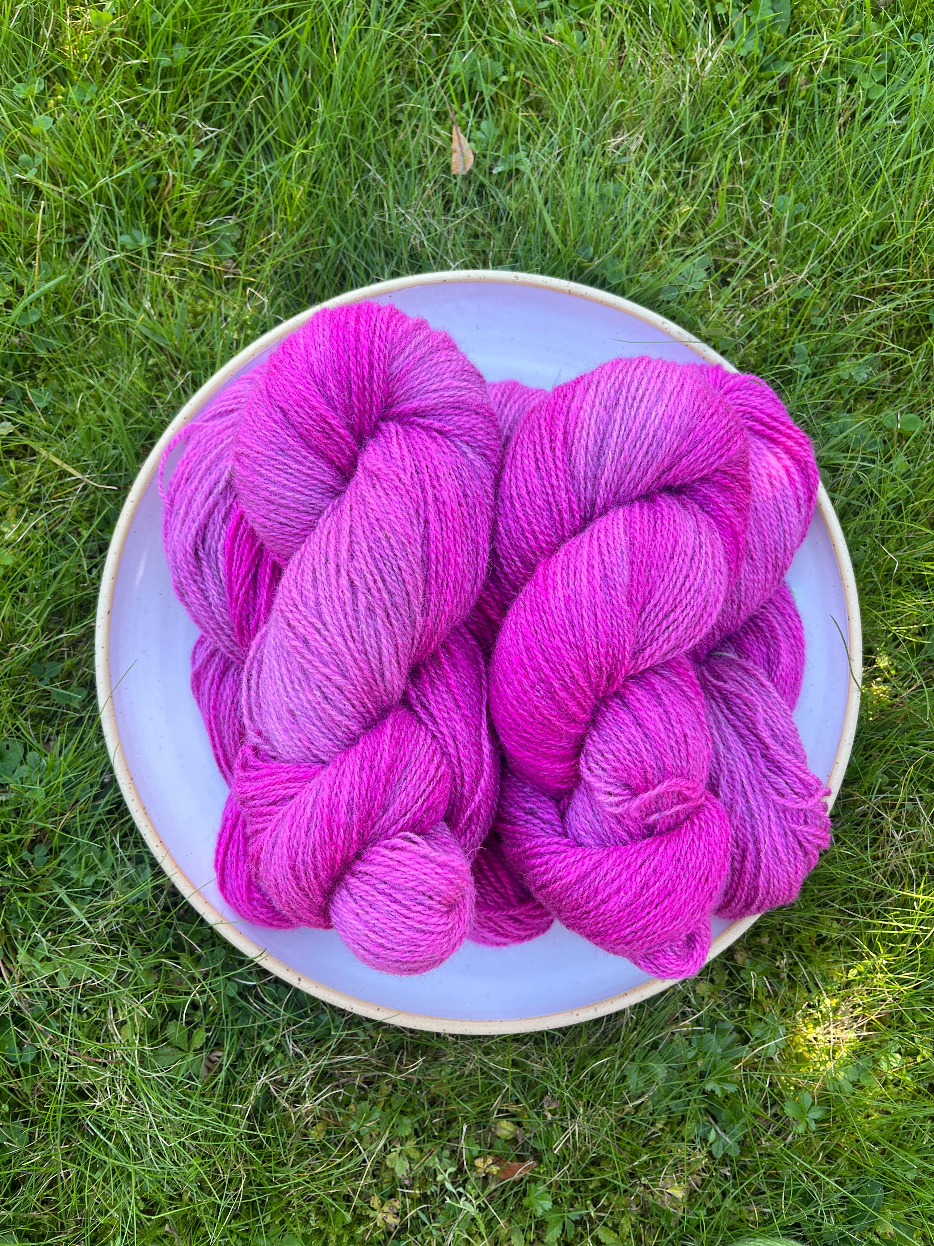 Svensk Ull - Håll-käften-rosa